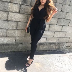 Black jumpsuit